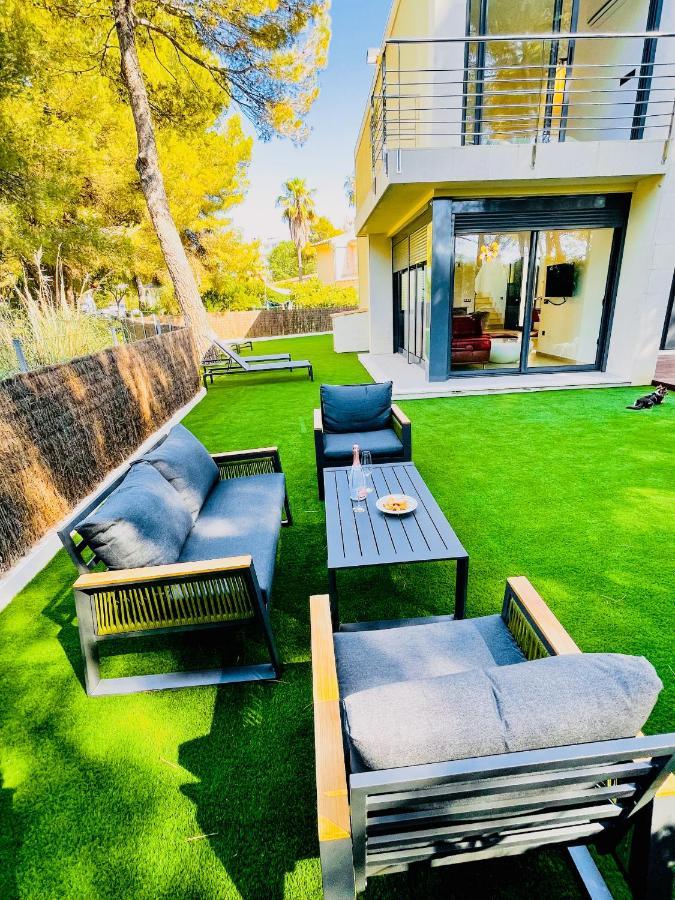 Villa Pam Beach House Playa De Muro - 200M To Beach With Hot Tub Alcudia  Ngoại thất bức ảnh