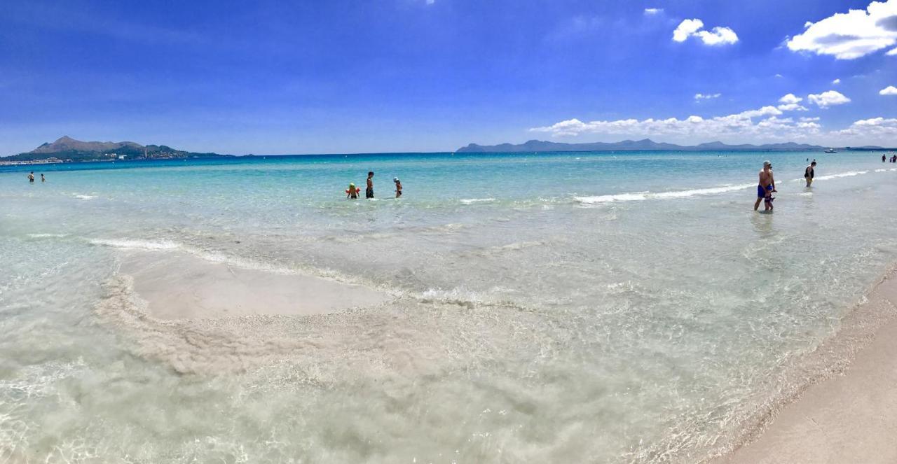 Villa Pam Beach House Playa De Muro - 200M To Beach With Hot Tub Alcudia  Ngoại thất bức ảnh