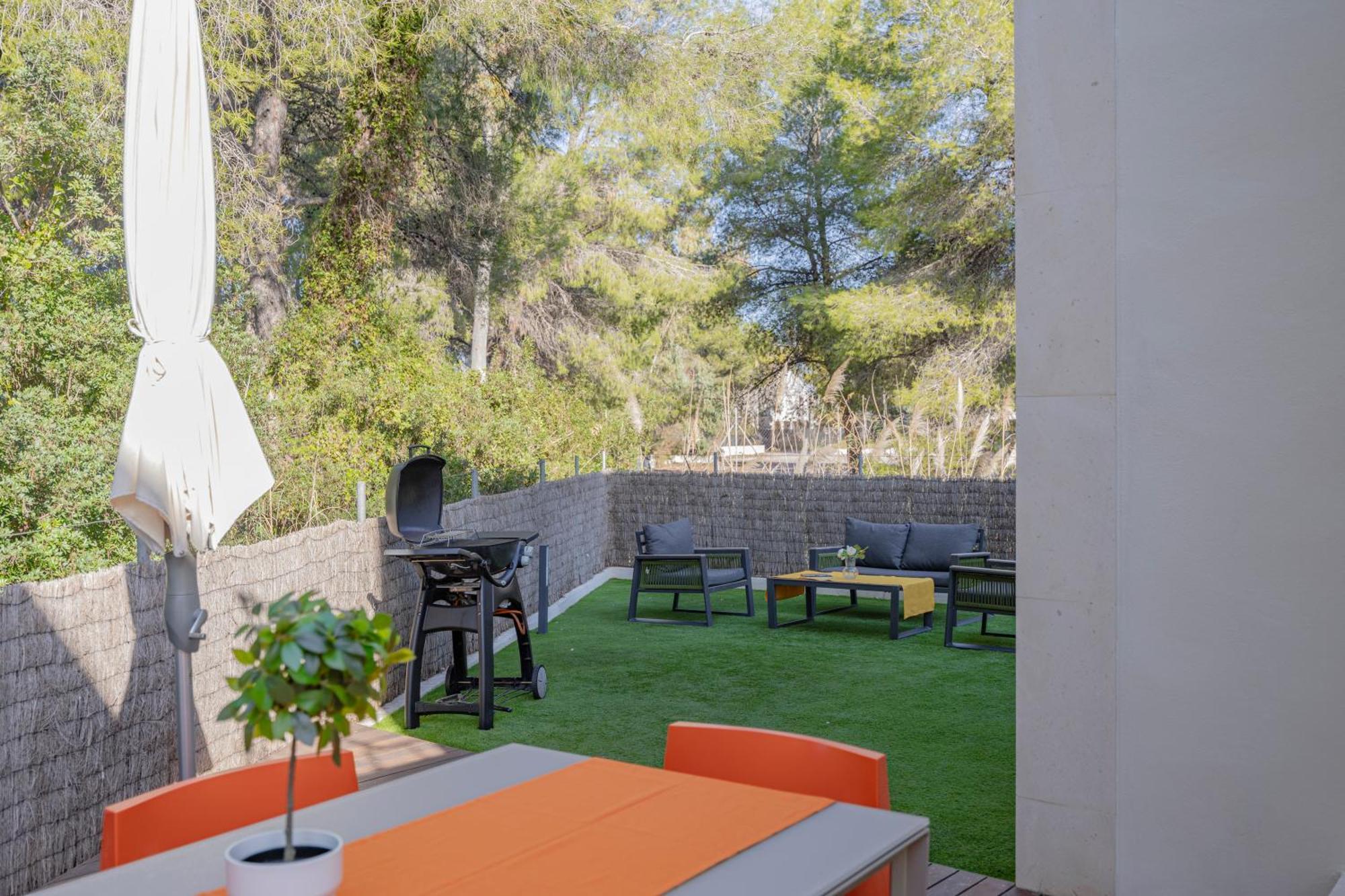 Villa Pam Beach House Playa De Muro - 200M To Beach With Hot Tub Alcudia  Ngoại thất bức ảnh